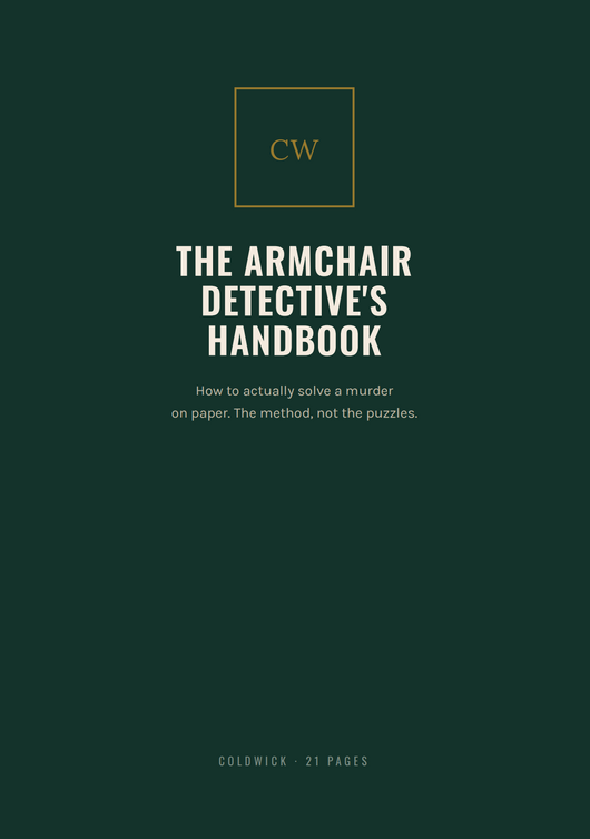 The Armchair Detective's Handbook